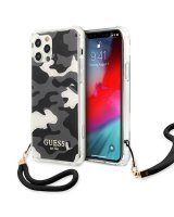  Guess Guess GUHCP12MKSARBK iPhone 12/12 Pro 6.1'' black/black hardcase Camo Collection 