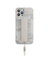  UNIQ UNIQ etui Heldro iPhone 12 Pro Max 6,7'' beżowy moro/ivory camo Antimicrobial 