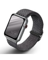  UNIQ UNIQ pasek Aspen Apple Watch 40/38/41mm Series 4/5/6/7/8/SE/SE2 Braided szary/granite grey 