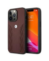  BMW Etui BMW BMHCP13LRSPPR iPhone 13 Pro/13 6,1'' czerwony/red hardcase Leather Curve Perforate 