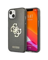  Guess Guess GUHCP13SPCUGL4GBK iPhone 13 mini 5.4'' black/black hard case Glitter 4G Big Logo 