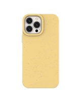  Hurtel Eco Case Case for iPhone 13 Pro Max Silicone Cover Phone Cover Yellow 