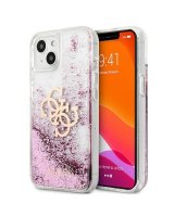  Guess Guess GUHCP13SLG4GPI iPhone 13 mini 5.4'' pink/pink hardcase 4G Big Liquid Glitter 