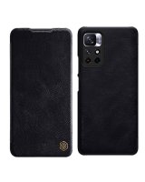  Nillkin Nillkin Qin Case Flip Case for Xiaomi Redmi Note 11T 5G / 11S 5G / 11 5G (China) / Poco M4 Pro 5G - Black 