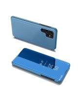  Hurtel Clear View Case flip cover for Samsung Galaxy S22 Ultra blue 