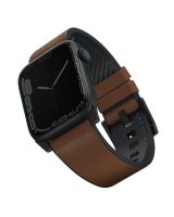  UNIQ Uniq Strap Straden Apple Watch Series 1/2/3/4/5/6/7/8/SE/SE2/Ultra 42/44/45/49mm. Leather Hybrid Strap brown/brown 