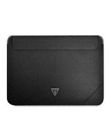  Guess Guess Saffiano Triangle Logo case for a 14'' laptop - black 