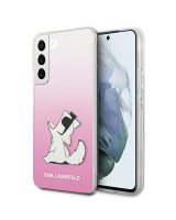  Karl Lagerfeld Karl Lagerfeld KLHCS22MCFNRCPI S22+ S906 hardcase różowy/pink Choupette Eat 