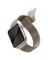  UNIQ Uniq case Dante strap for Apple Watch 1/2/3/4/5/6/7/8/9/SE/SE2 38/40/41mm Stainless Steel starlight 