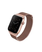  UNIQ Uniq Case Dante Strap for Apple Watch 1/2/3/4/5/6/7/8/9/SE/SE2 38/40/41mm Stainless Steel Rose Gold/Rose Gold 