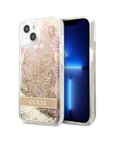  Guess Guess GUHCP13SLFLSD iPhone 13 mini 5.4'' gold/gold hardcase Paisley Liquid Glitter 