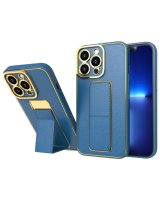  Hurtel New Kickstand Case case for iPhone 13 with stand blue 