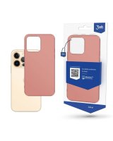  3MK Case for iPhone 13 Pro Max from the 3mk Matt Case series - pink 