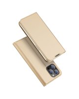  Dux Ducis Dux Ducis Skin Pro Holster Flip Cover for iPhone 14 Pro gold 