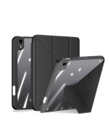  Dux Ducis Dux Ducis Magi case for iPad mini 2021 smart cover with stand and storage for Apple Pencil black 