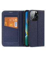  Dux Ducis Dux Ducis Skin X2 case for iPhone 14 Pro magnetic flip case blue 