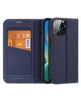  Dux Ducis Dux Ducis Skin X2 case for iPhone 14 Pro Max case with magnetic flap blue 