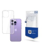  3MK iPhone 14 Pro silicone case from the 3mk Clear Case series - transparent 