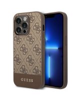  Guess Guess GUHCP14XG4GLBR iPhone 14 Pro Max 6,7'' brązowy/brown hard case 4G Stripe Collection 