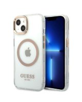  Guess Guess GUHMP13MHTRMD iPhone 13 6.1 ''gold / gold hard case Metal Outline Magsafe 