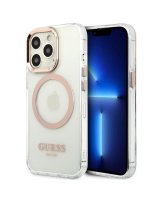  Guess Guess GUHMP13XHTRMD iPhone 13 Pro Max 6.7 ''gold / gold hard case Metal Outline Magsafe 