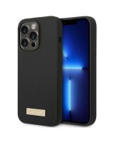  Guess Guess GUHMP14XSBPLK iPhone 14 Pro Max 6.7'' black/black hard case Silicone Logo Plate MagSafe 