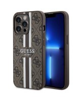  Guess Guess GUHMP13LP4RPSW iPhone 13 Pro / 13 6.1'' brown/brown hardcase 4G Printed Stripes MagSafe 