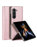  Dux Ducis Samsung Galaxy Z Fold5 5G Dux Ducis Bril Wallet Flip Leather Case - Pink 