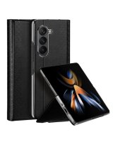  Dux Ducis Dux Ducis Bril Leather Flip Wallet Case for Samsung Galaxy Z Fold5 5G - Black 