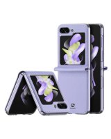  Dux Ducis Samsung Galaxy Z Flip5 5G Flip Leather Case Wallet Back Cover Dux Ducis Bril - Purple 