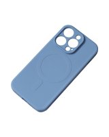  Hurtel iPhone 14 Pro Silicone Case Magsafe - dark blue 