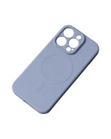  Hurtel iPhone 14 Plus Silicone Case Magsafe - ice blue 