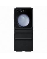  Samsung PU leather case for Samsung Galaxy Z Flip 5 - black 