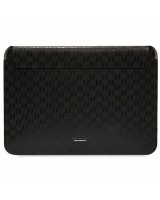  Karl Lagerfeld Karl Lagerfeld Saffiano Plaque case for a 14'' laptop - black 
