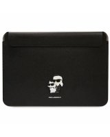  Karl Lagerfeld Karl Lagerfeld Saffiano Karl&Choupette case for a 16'' laptop - black 