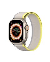  Dux Ducis Sport Velcro Strap for Apple Watch 9 / 8 / 7 / 6 / SE / 5 / 4 / 3 / 2 / 1 (38, 40, 41 mm) Dux Ducis Strap YJ Version - yellow-beige 