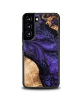  Bewood Wood and Resin Case for Samsung Galaxy S22 Bewood Unique Violet - Purple and Black 