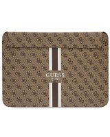  Guess Guess 4G Printed Stripes cover for a 16'' laptop - brown 