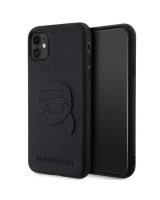  Karl Lagerfeld Karl Lagerfeld KLHCN613DRKNK iPhone 11 / Xr 6.1'' black/black hardcase Rubber Karl Head 3D 