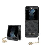  Guess Guess 4G Charms Collection case for Samsung Galaxy Z Flip 5 - gray 