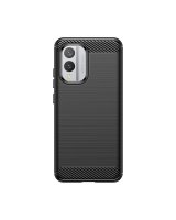  Hurtel - Carbon Case silicone case for Nokia X30 - black 