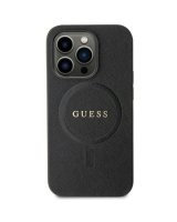  Guess Guess GUHMP13LPSAHMCK case for iPhone 13 Pro / 13 - black Saffiano MagSafe 