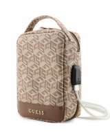  Guess Guess GUHBHGCFSEW Organizer bag - brown GCube Stripe 