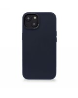  Decoded Decoded Leather Case with MagSafe for iPhone 14 Plus - navy blue 