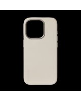  Decoded Decoded Leather Case leather with MagSafe for iPhone 15 Pro - beige 