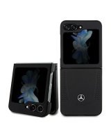  Mercedes-Benz Mercedes Leather Urban case for Samsung Galaxy Z Flip 5 - black 