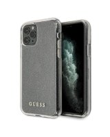  Guess Guess GUHCN58PCGLSI iPhone 11 Pro silver/silver hard case Glitter 