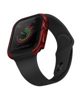  UNIQ UNIQ etui Valencia Apple Watch Series 4/5/6/SE 44mm. czerwony/crimson red 