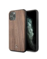  Mercedes-Benz Mercedes MEHCN65VWOLB iPhone 11 Pro Max hard case brązowy/brown Wood Line Walnut 