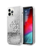  Guess Guess GUHCP12LLG4GSI iPhone 12 Pro Max 6.7'' silver/silver hardcase 4G Big Liquid Glitter 